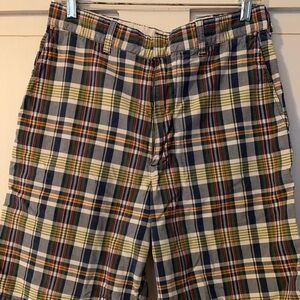 Abercrombie and Finch Plaid Shorts